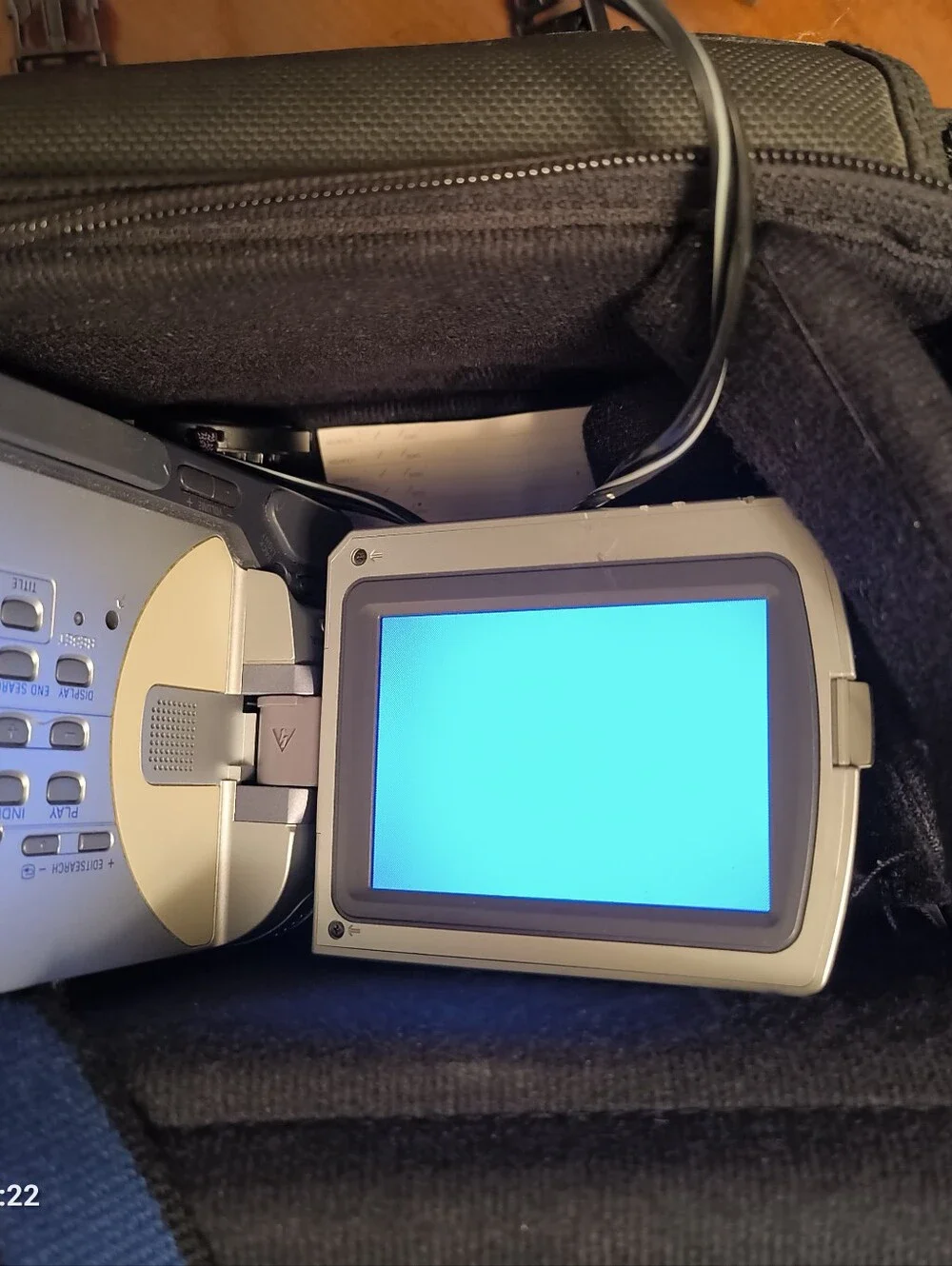 Sony Silver Digital Handycam 700x SteadyShot Camcorder